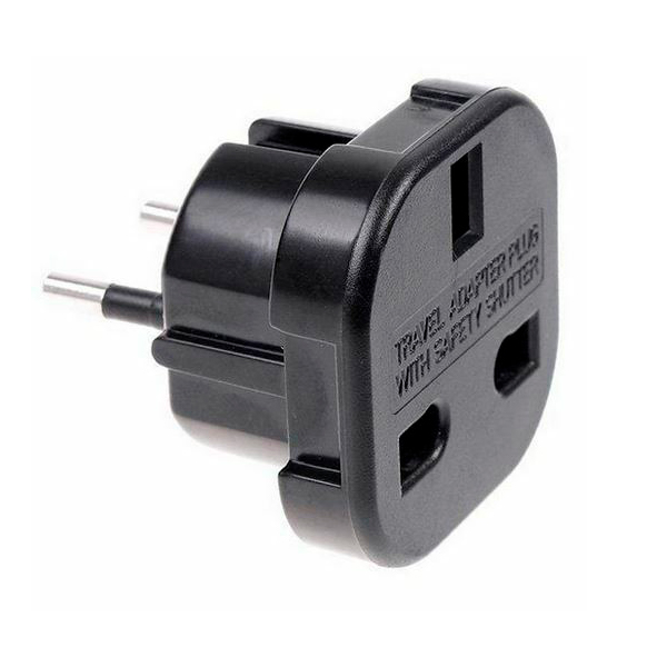 Adaptador desde clavija inglesa N