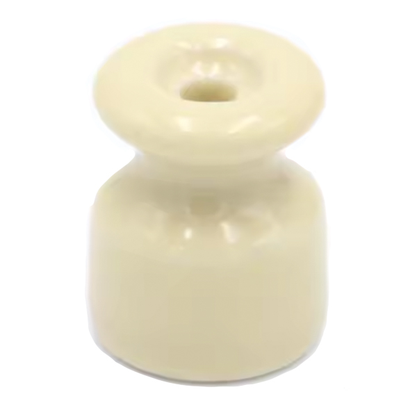Aislador de porcelana Beige