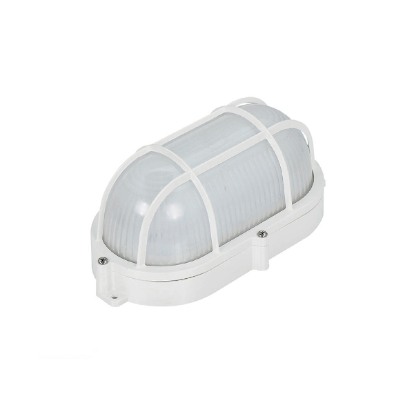 Aplique led oval con rejilla