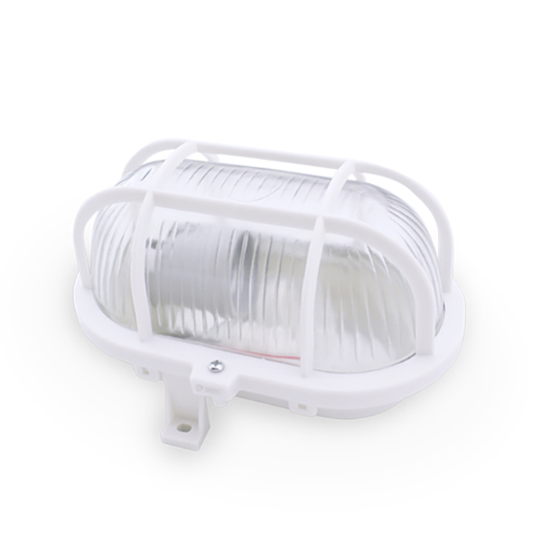 Aplique ovalado blanco