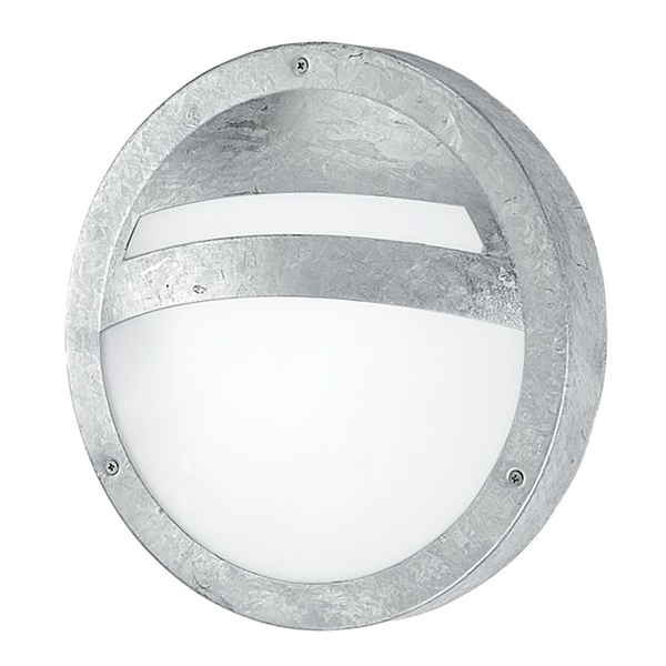 Aplique redondo galvanizado