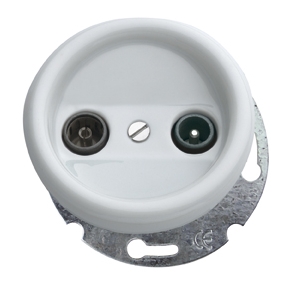 Base televisión porcelana empotrar