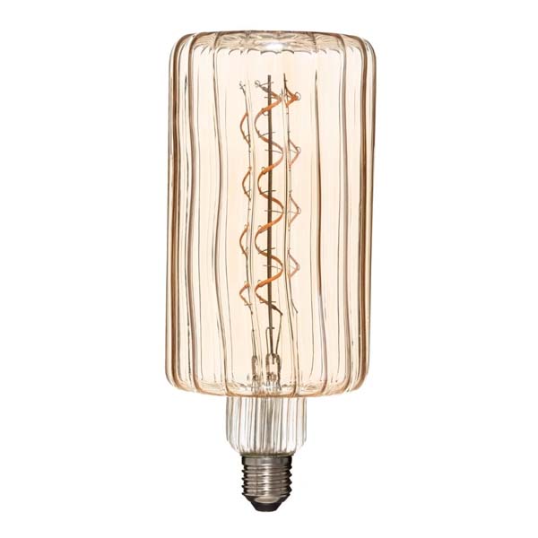 Bombilla LED cilindro con rayas