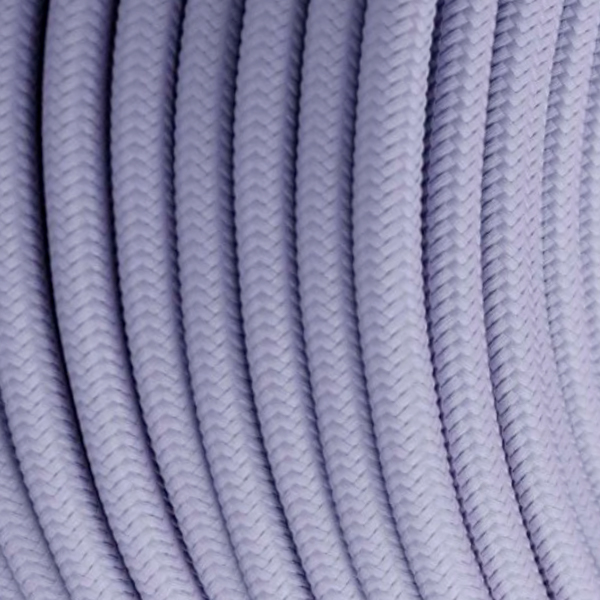 Cable decorativo lila pastel