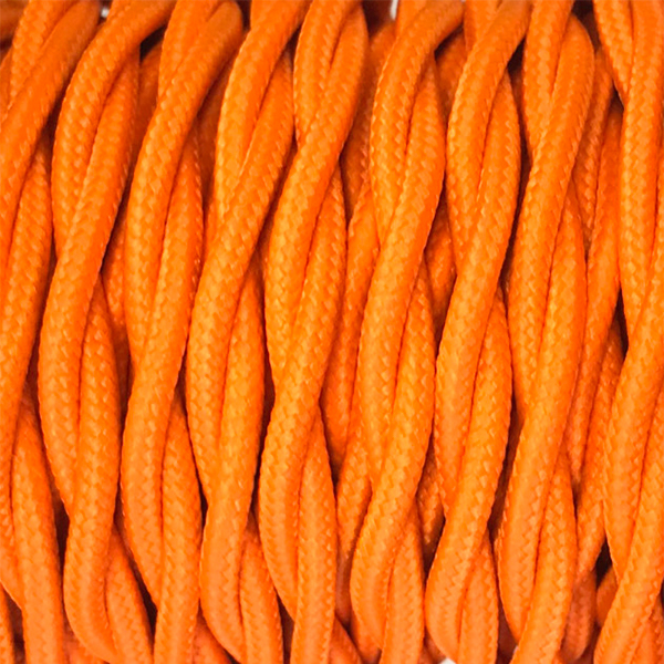 Cable trenzado naranja