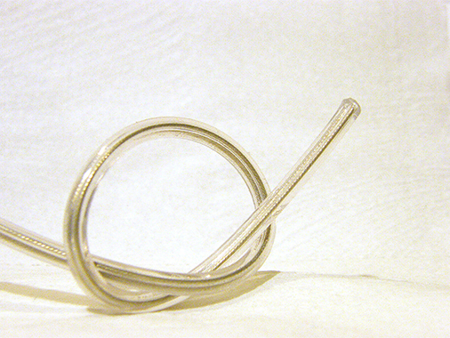 Cable tubular transparente