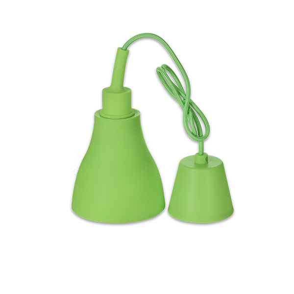 Colgante para bombillas verde