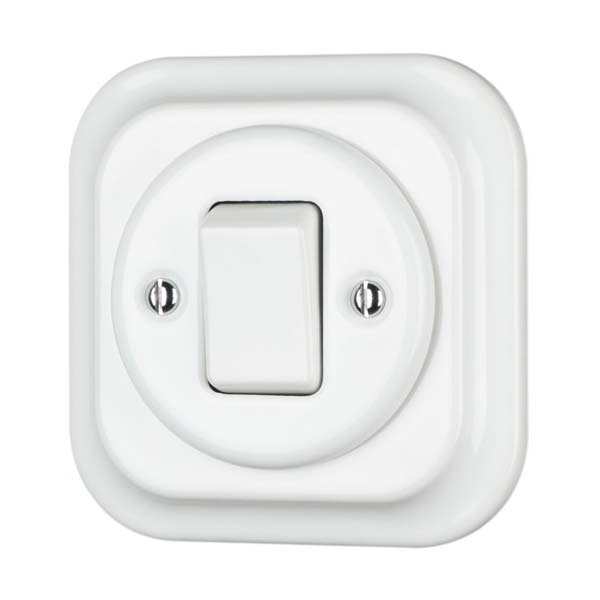 Cruzamiento tecla con marco cuadrado