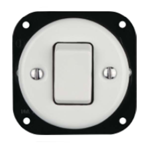 Cruzamiento tecla porcelana Empotrar