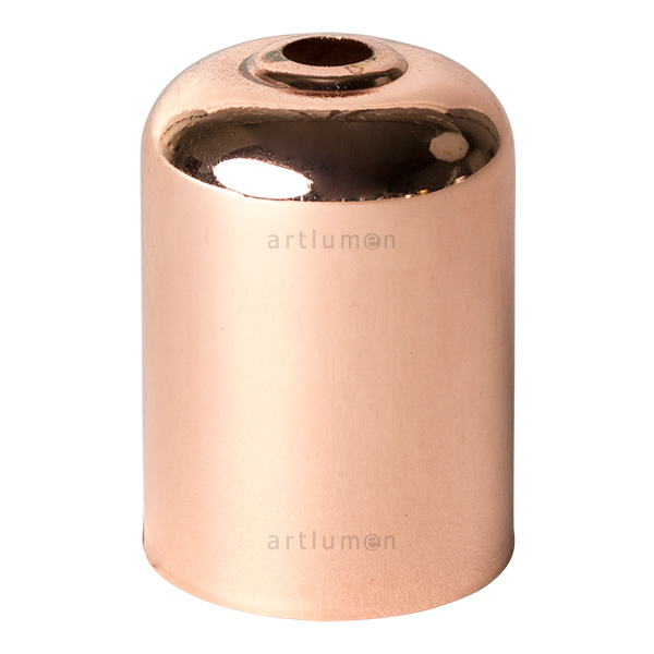 Cubre portalámparas de cobre