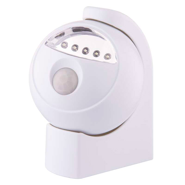 Detector con luz LED a pilas