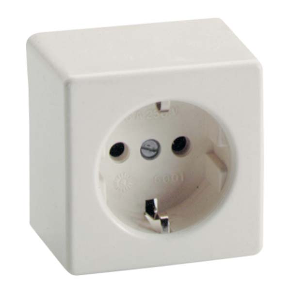 Enchufe superficie cuadrado