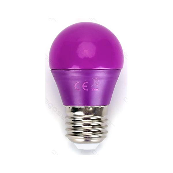 Esférica LED 4W E27 Lila