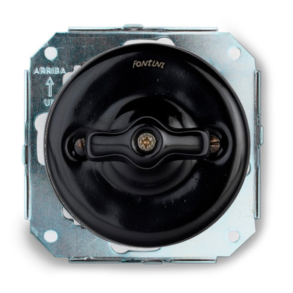 Interruptor Fontini negro