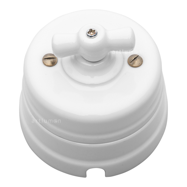 Interruptor rotativo de porcelana
