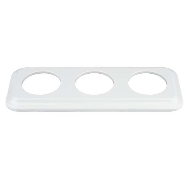 Marco porcelana cuadrado 3 elementos