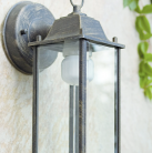 Aplique de pared Marrón Óxido DADO