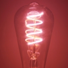 Bombilla LED Edison Rosa