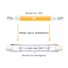 Bombilla lineal led corta fría