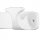 Colgador doble de porcelana retro