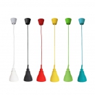 Colgante para bombillas verde