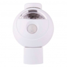 Detector con luz LED a pilas