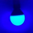 Esférica LED 5,5W E14 Azul