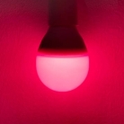 Esférica LED 5,5W E14 Roja