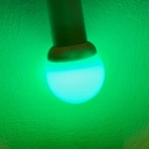 Esférica LED 5,5W E14 Verde