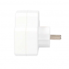 Ladrón doble con interruptor