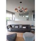 Lámpara de techo 12 brazos RETRO