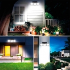 Luz solar LED orientable