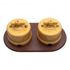 Peana madera oscura II