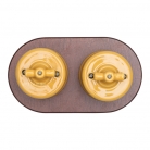 Peana madera oscura II