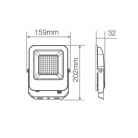 Proyector LED 50W luz fría